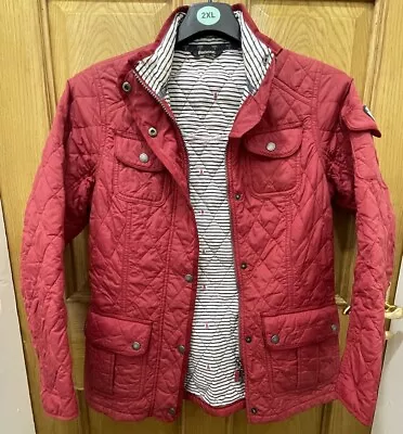 Buy Ladies Barbour Classic Quilted 4 Pockets Field Jacket Size M / UK10 Preloved • 67.99£