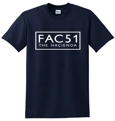 Buy Fac 51 T-shirt Rave Hacienda Factory Records Dance Music Joy Happy Mondays Rose  • 9.99£