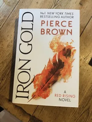 Buy Iron Gold By Pierce Brown (Signed, First UK Edition, Hardcover In Jacket) • 160£