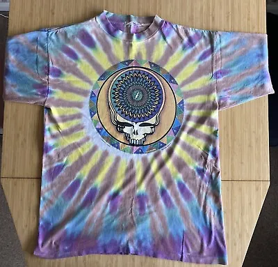 Buy Vintage Grateful Dead T-Shirt 1995 Peter Forsythe | Size M | Single Stitch • 75£