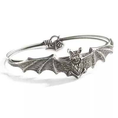 Buy Punk Bat Bangle Bracelet Gothic Couple Bracelet Bracelet Jewelry  Halloween • 4.12£