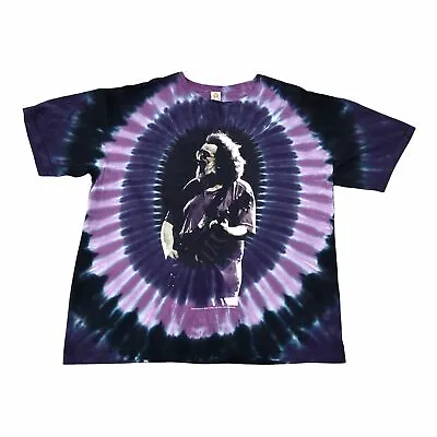 Buy 1995 Vintage JERRY GARCIA Tie Dye T Shirt XL | Grateful Dead Not Fade Away  • 210.69£
