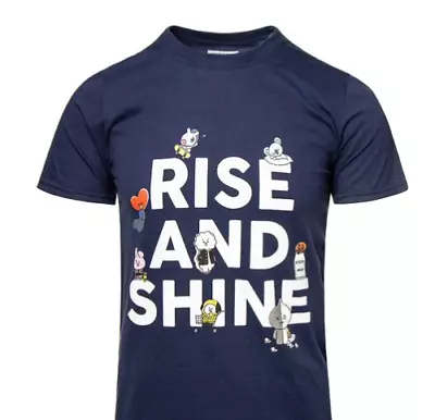 Buy BT21 Rise And Shine Licenced Merch Unisex T Shirt Size Medium • 14.89£