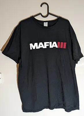 Buy Mafia 3 Game Promotional Tee Shirt Black XL Hanger/2K • 5£