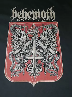 Buy Behemoth TS Shirt Black Metal Satanist Watain Venom Bathory Ghost Taake Abigor • 24.22£