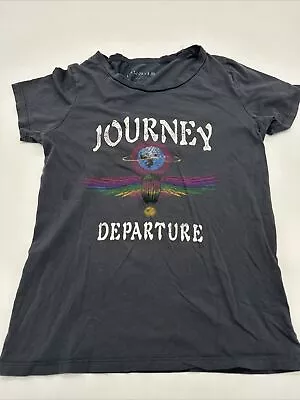 Buy Journey T-Shirt Women X-Small Graphic Print Logo Gray…#5550 • 5.12£
