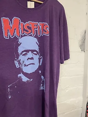 Buy Misfits Famous Monsters Frankenstein T-shirt Size 3XL New Unworn Horror Punk • 7£