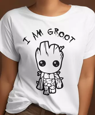 Buy Personalised I Am Groot Funny T-Shirt Comedy Marvel Inspired Unisex Gift Tee Top • 12.99£