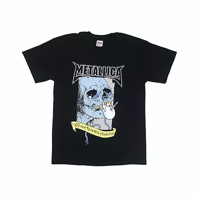 Buy 00’s Metallica Tour T-Shirt Black Mens Medium Metal Music Escape From The Studio • 35£