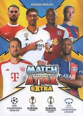 Buy Match Attax Champions League EXTRA 2023/2024 Limited/Energy/Black/Green/UPDATE • 2.57£