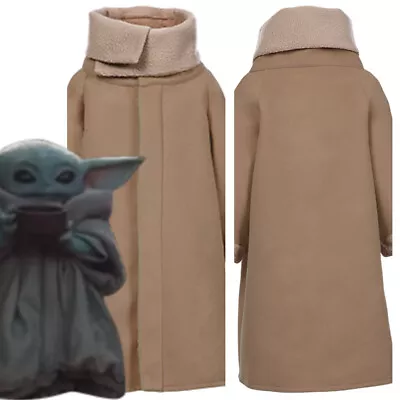 Buy Star Wars The Mandalorian-Baby Yoda Cosplay Adult Coat Custome Halloween Suit • 20.33£
