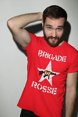 Buy Mens Brigade Rosse ORGANIC T-Shirt Music As Worn By Joe Strummer The Clash RAF • 10.02£