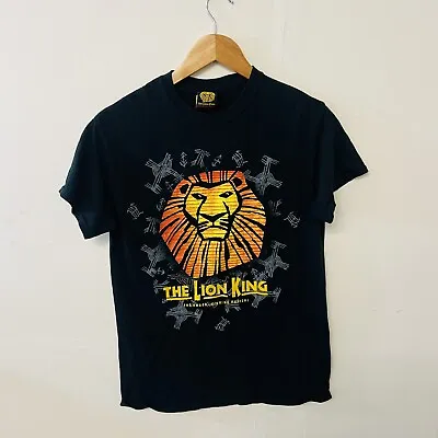Buy Disney The Lion King London T Shirt Size Small Black Official Theatre • 12.95£