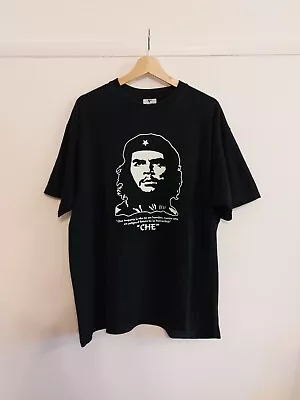 Buy Che Guevara T-shirt - Black Yazbek Heavy Weight XL • 40£