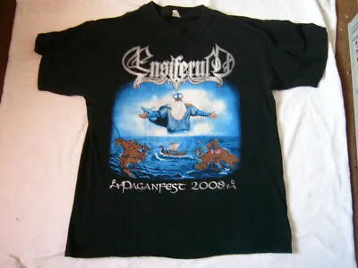 Buy ENSIFERUM – Rare Old 2008 Tour T-Shirt!!! Epic, Folk Metal, 05-22 14 Years Old!? • 27.75£