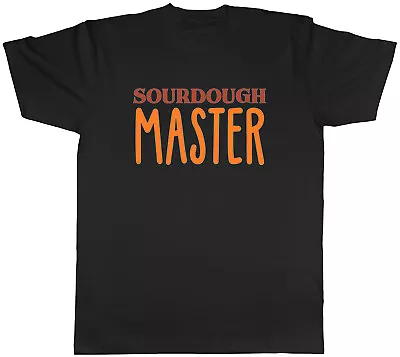 Buy Sourdough Master Mens T-Shirt Baking Bread Wheat Baker Tee Gift • 8.99£