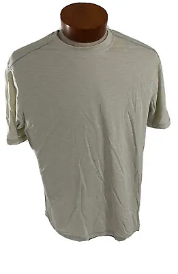 Buy Tommy Bahama Men’s Medium Shirt Short Sleeve Paradise Around Tee Coconut Cream • 65.66£