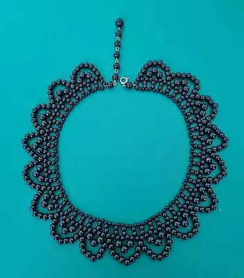 Buy Black Costume Jewellery Choker Gothic VGC  • 4.99£