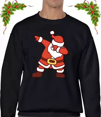Buy Christmas Dab Jumper Sweater Xmas Festive Funny Joke Design Cool  Fun • 13.99£