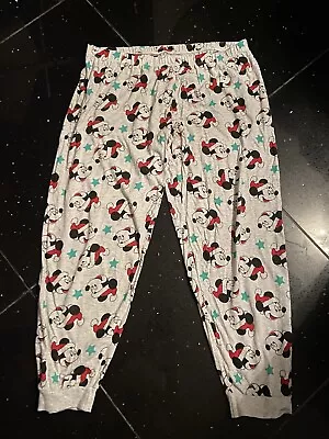 Buy Women’s Mickey Mouse Pyjama Bottoms Size 14-16 • 2.50£