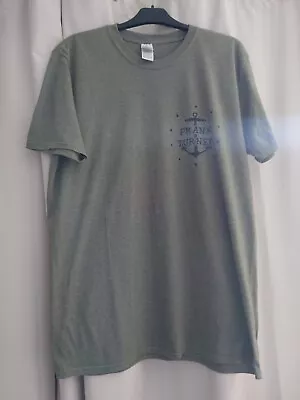 Buy Frank Turner T-shirt Light Green UK Size X-Large • 18£