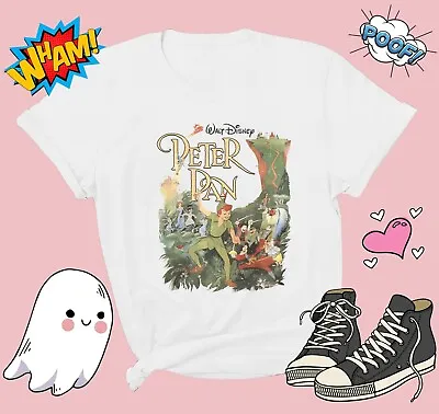 Buy Walt Disney Peter Pan T-shirt T Shirt Men Women Unisex Tshirt G798 • 12.95£
