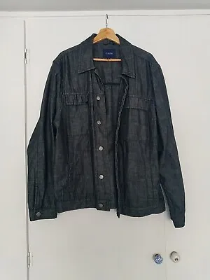Buy Men Jeans Denim Spring L Black Dark Grey Jacket • 15£