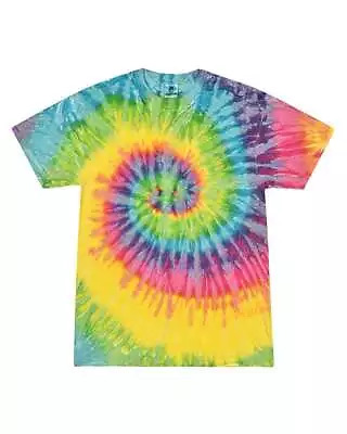 Buy Colortone Saturn Multi Colour Tie Dyed Dyed Short Sleeve T-Shirt Tee Top 1000 • 11.99£