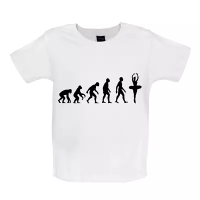 Buy Evolution Of Man Ballet Dancer - Baby T-Shirt / Babygrow - Dancing Ballerina • 10.95£