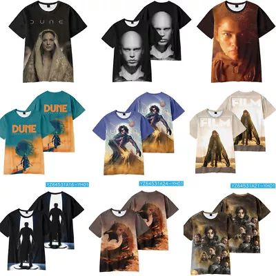 Buy Cosplay Dune 2 Paul Chani Gurney 3D T-Shirts Adult Kids Sports Top Tee T-Shirts • 10.20£
