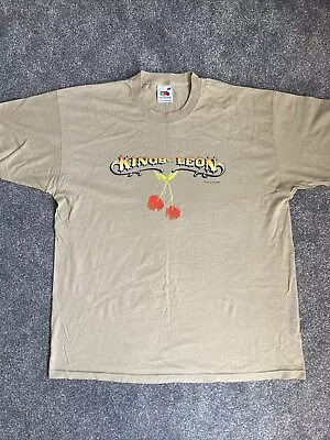 Buy Kings Of Leon Tour T-shirt Rare Vintage 2003  XL Holy Roller Novacaine SIZE XL • 69.95£