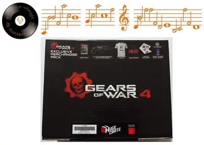 Buy Gears Of War 4 Exclusive Merchandise Pack Huge Crate Loot New & Sealed Mega Rare • 249.99£