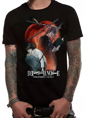 Buy Official DEATH NOTE Chained Notes Unisex T-Shirt Tee NEW & IN STOCK - UK • 112.95£