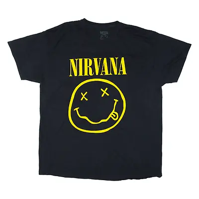 Buy NIRVANA Mens Band T-Shirt Black XL • 8.99£