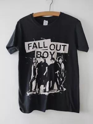 Buy Fall Out Boy Rock Band Small T-Shirt Black 2013 Back Print Save Rock & Roll VGC • 15£
