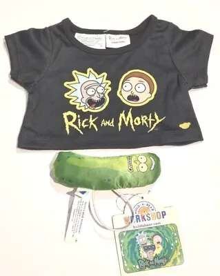 Buy Build A Bear Rick And Morty T Shirt & Wristie Pickel BNWT  • 19.99£