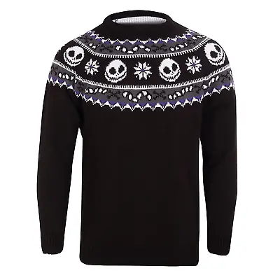 Buy Nightmare Before Christmas Jack Repeat Knitted Jumper • 40.58£