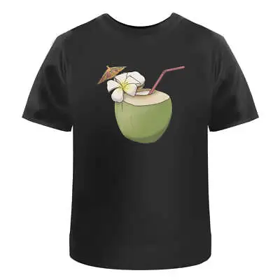 Buy 'Tropical Coconut Drink' Men's / Women's Cotton T-Shirts (TA037960) • 11.99£