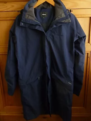 Buy Mens ROHAN Barricade HILLTOP Waterproof Blue Jacket With Hood ..  Size Small • 33£