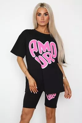 Buy Amour 2 Piece T-shirt & Shorts Set • 20£