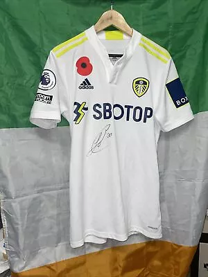 Buy Leeds United Joe Gelhardt Match Issued Shirt Poppy Edition Signed Front And Back • 99.99£