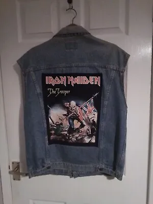 Buy  Iron Maiden Denim Cut-Off Jacket The  • 30£
