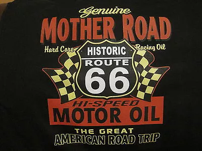 Buy Speed Shop Garage Route 66 Motor Oil Hoodie Black L - 4x • 40.09£