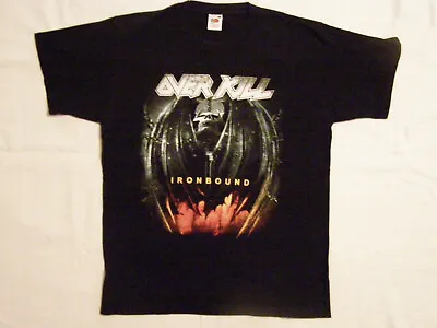 Buy OVERKILL  Ironbound Album 2010 Metal Music T-shirt Size M • 13.19£