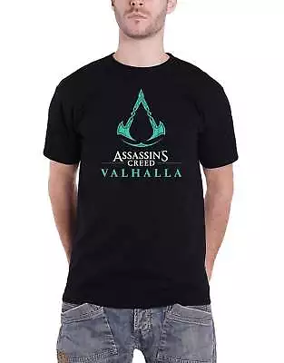 Buy Assassins Creed Valhalla T Shirt Logo New Official Gamer Mens Black • 15.95£