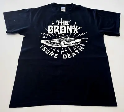 Buy The Bronx Band T Shirt - Sure Death - Gildan Men's Size M (Medium) - Fast Post • 24.65£