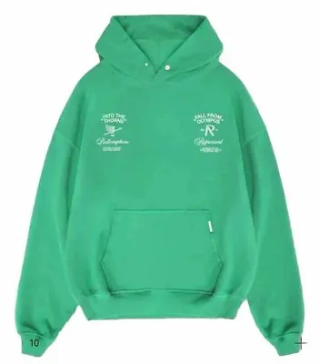 Buy Represent Fall From Olympus Green Hoodie Size Large💥smart As Pop • 99.50£