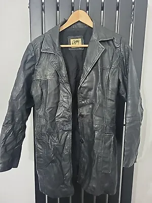 Buy Womans Vintage Leather Jacket. Gypsy. MEDIUM  • 24.99£