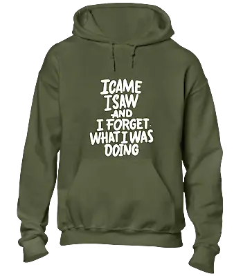 Buy I Came I Forgot Hoody Hoodie Joke Printed Slogan Design Fashion Funny Top • 16.99£