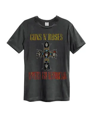Buy Amplified Guns N Roses Appetite For Destruction Men's Charcoal T-Shirt • 19.95£